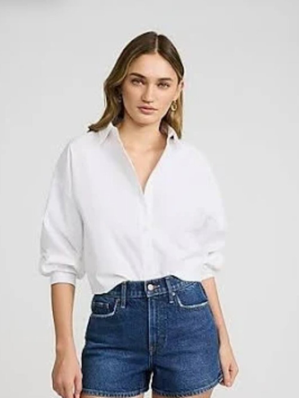 Express Rigid fit 2" inseam size 6 Jean shorts dark wash NWT